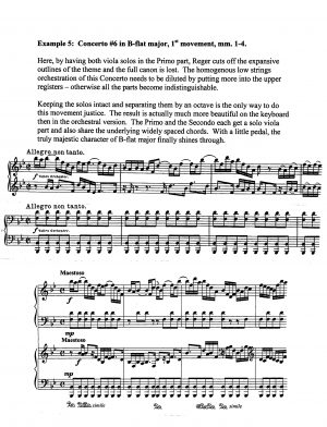 Concert #6 in B-flat major, 1st movement, mm. 1-4