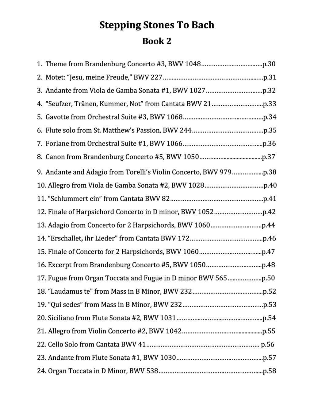 SSTB NEW COMPLETE 2023 Edition Table of Contents Book 2 SSTB NEW COMPLETE 2023 Edition Table of Contents Book 2