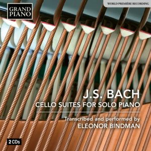 J.S. Bach Cello Suites for Solo Piano Recording